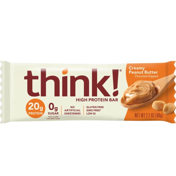 Think Thin Bar Peanut Butter 2.1oz thumbnail