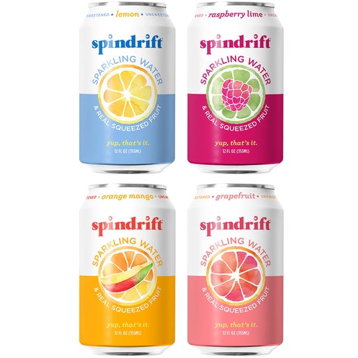 Spindrift Sparkling Water Variety Pack 24ct thumbnail
