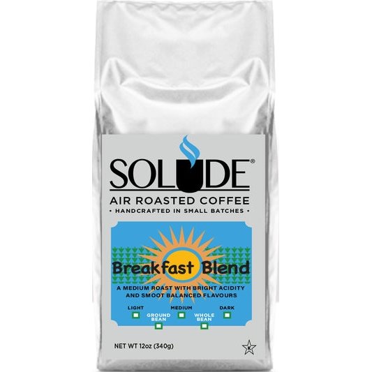 Solude Coffee Breakfast Blend Whole Bean 20lb Case thumbnail
