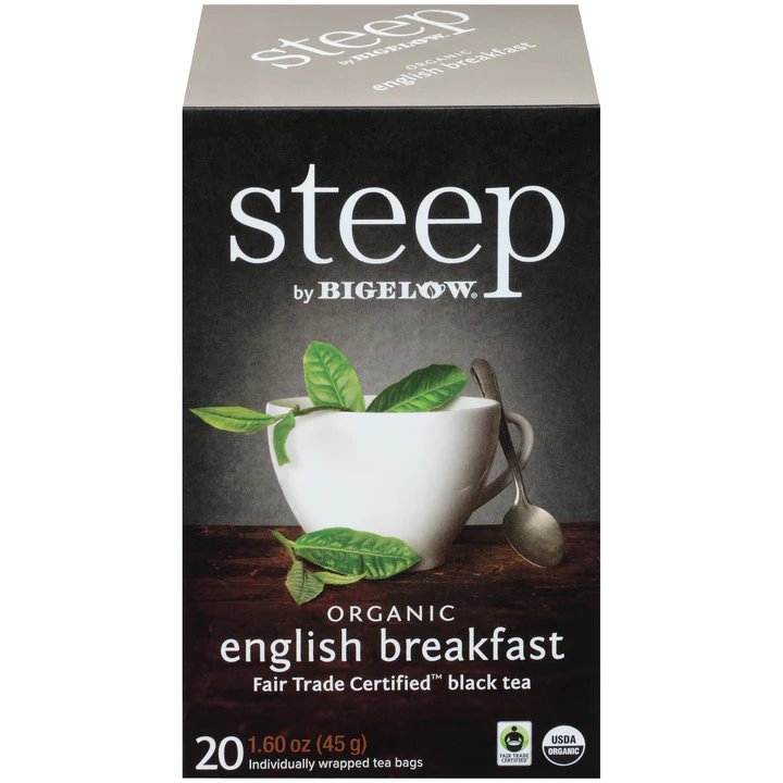 Steep Tea Organic English Breakfast 20ct thumbnail