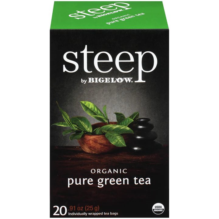 Steep Tea Organic Pure Green 20ct thumbnail