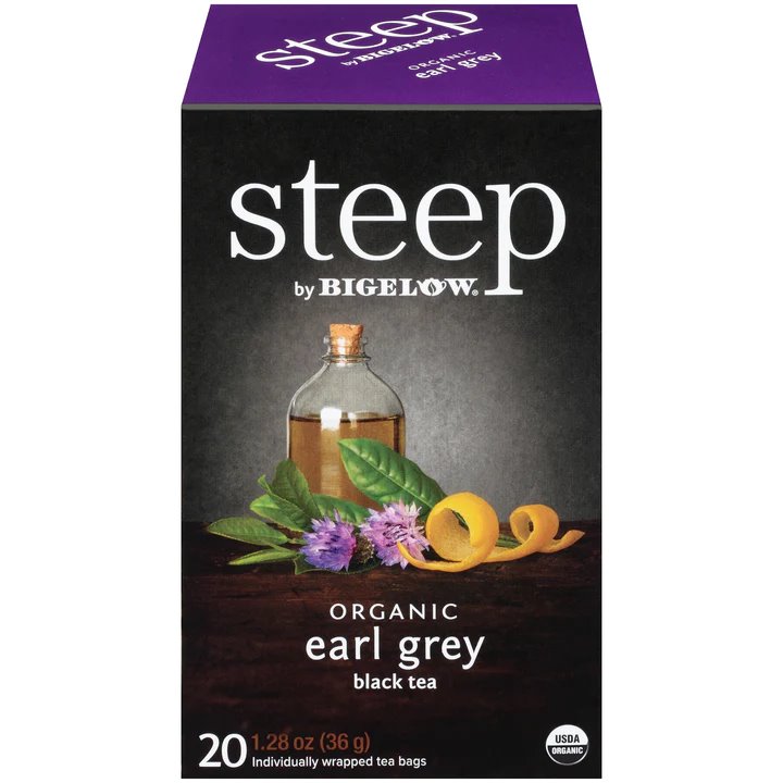 Steep Tea Organic Earl Grey 20ct thumbnail