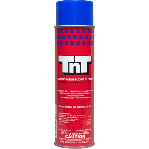 TNT Foaming Disinfectant Cleaner Can thumbnail