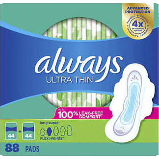 Always Pads (80) count thumbnail