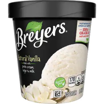 Breyers Vanilla Pint thumbnail