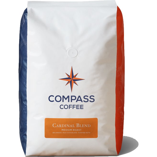 Compass Coffee Cardinal Blend Whole Bean 5lb thumbnail