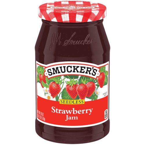 Smucker's Seedless Strawberry Jam 18oz thumbnail