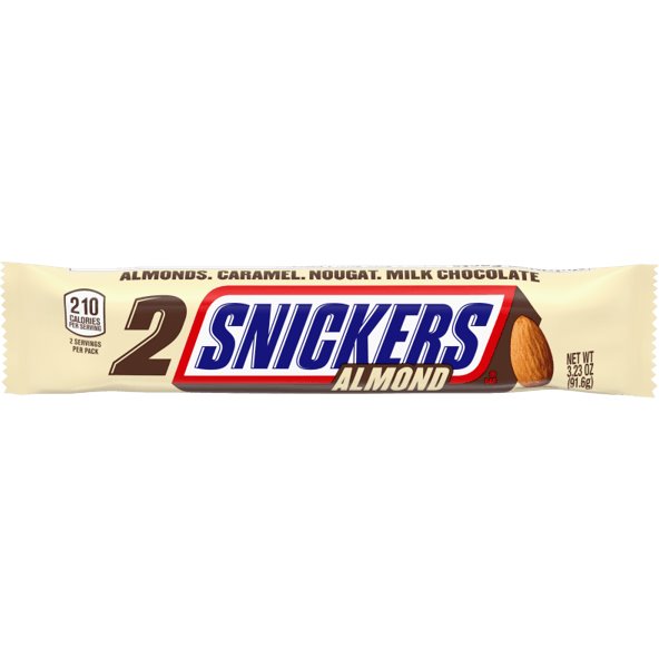 Snickers Almonds King Size 3.23oz thumbnail