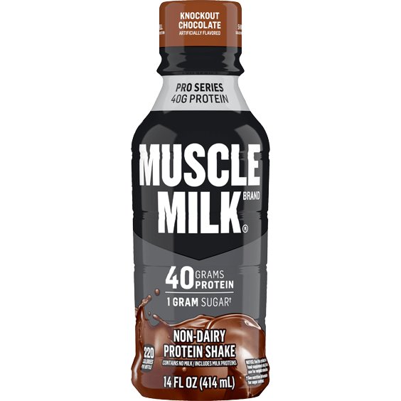 Muscle Milk P40 Knockout Chocolate 14oz thumbnail