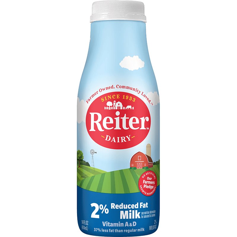Reiter Dairy 2% Milk Pint thumbnail