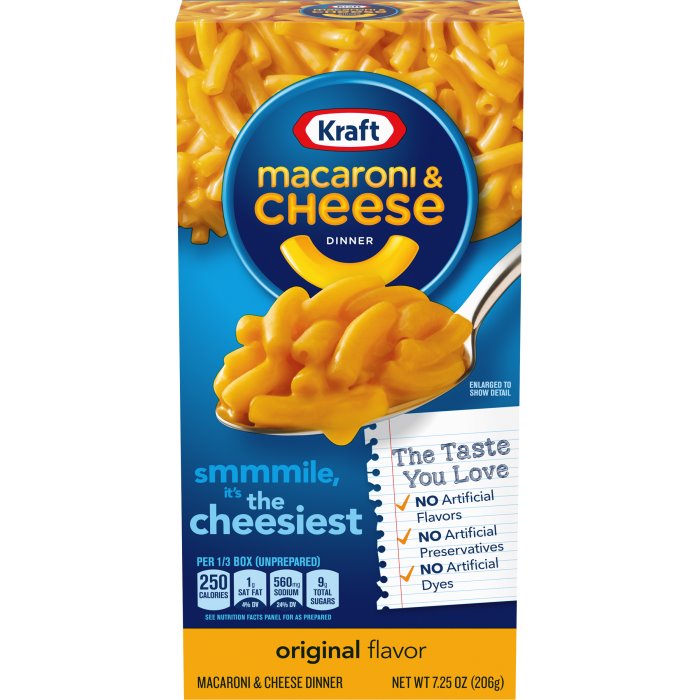 Kraft Macaroni & Cheese Box thumbnail