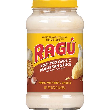 Ragu Roasted Garlic Parmesan Sauce 16oz Jar thumbnail