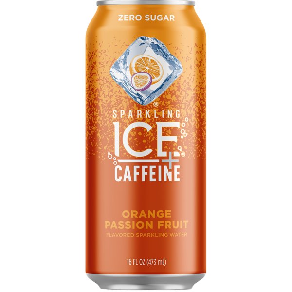 Sparkling Ice Orange Passionfruit w/ Caffeine 16.9oz thumbnail
