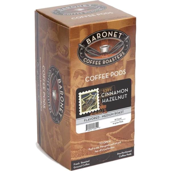 Pod Baronet Cinnamon Hazelnut 18ct Box thumbnail