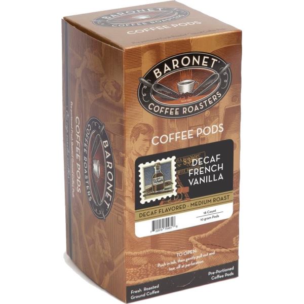 Pod Baronet Decaf French Vanilla 18ct Box thumbnail