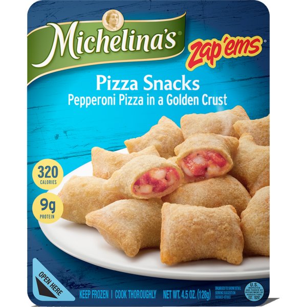 Michelina's Zap'ems Pepperoni Pizza Snacks thumbnail