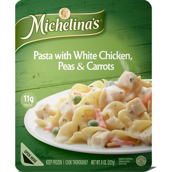 Michelina’s Pasta W  White Chicken, Peas & Carrots – Americraft Coffee 