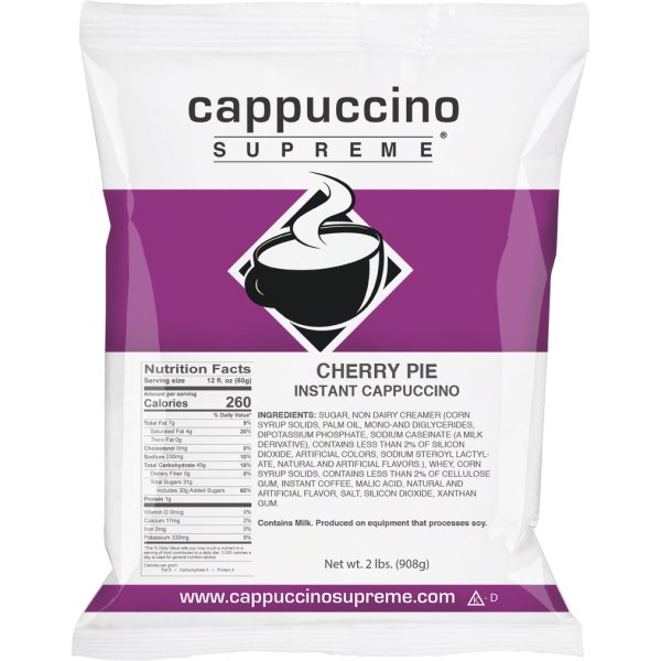 Cappuccino Supreme Cherry Pie 2lb – Continental Canteen Online Ordering