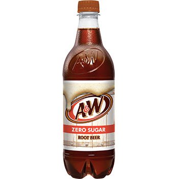 A&W Diet Root Beer 20oz Bottle thumbnail