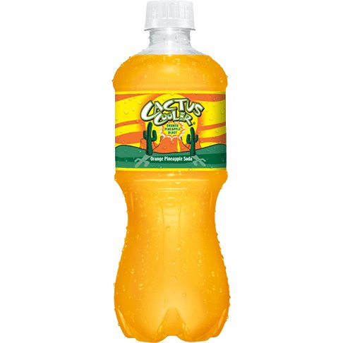 Cactus Cooler Orange Pineapple Bottle 20 oz SH3 S thumbnail