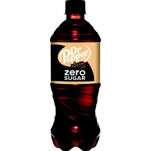 Dr. Pepper & Cream Zero 20oz thumbnail