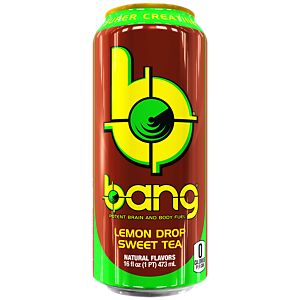Bang Lemon Drop Sweet Tea 16oz thumbnail