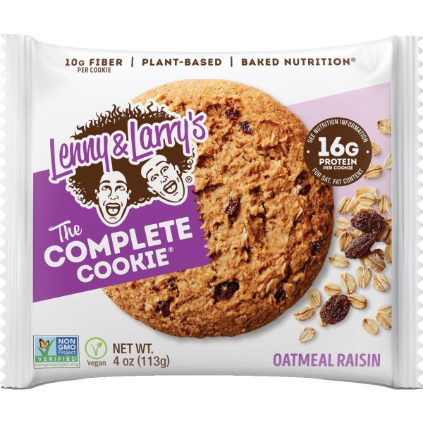 Lenny & Larry's Oatmeal Raisin Cookie 4oz thumbnail