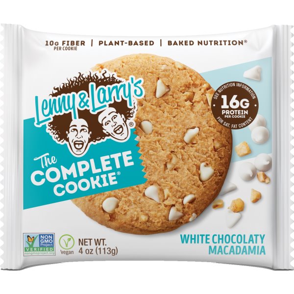 Lenny & Larry's White Chocolate Macadamia Cookie 4oz thumbnail