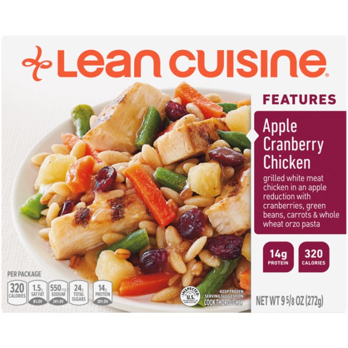 S/O Lean Cuisine Apple Cranberry Chicken thumbnail