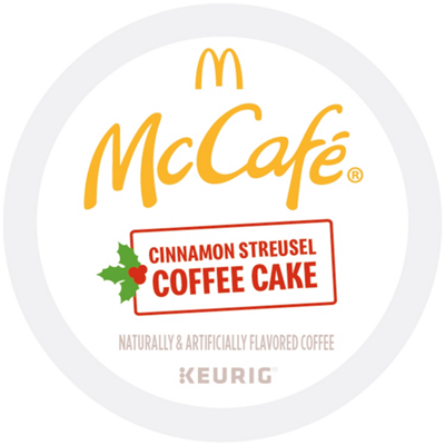 K-Cup McCafe Cinnamon Streusel Coffee Cake thumbnail