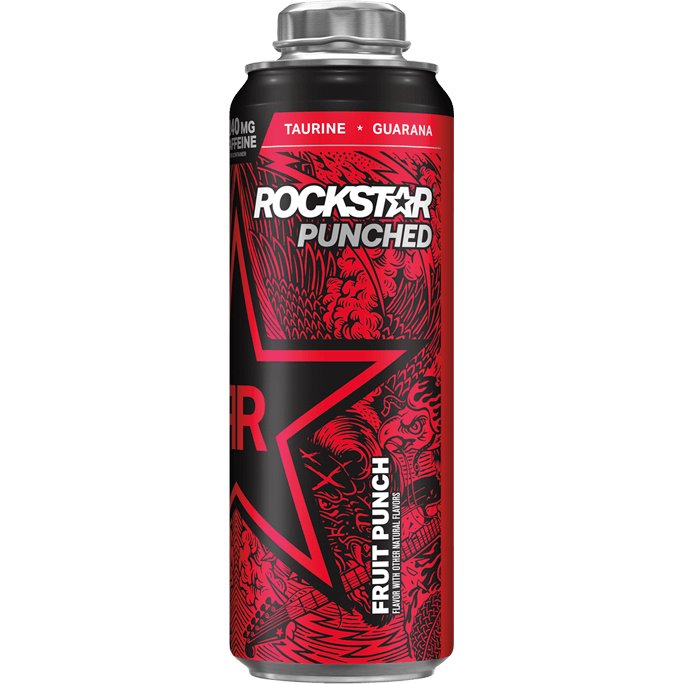 Rockstar Punched Fruit Punch 24oz thumbnail