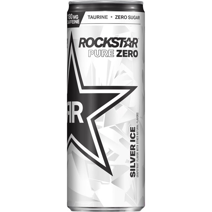 Rockstar Pure Zero Silver Ice 12oz thumbnail
