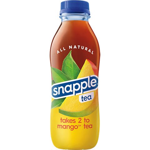Snapple Takes 2 To Mango Tea 16oz thumbnail