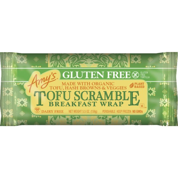 Amy's Tofu Gluten Free Wrap Scramble thumbnail