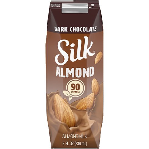 Silk Almond Dark Chocolate 8oz thumbnail