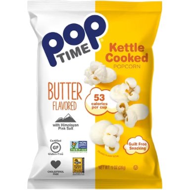 Pop Time Butter Popcorn 1.5oz thumbnail