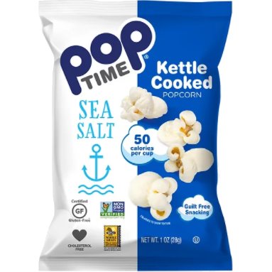 Pop Time Sea Salt Popcorn 1.5oz thumbnail