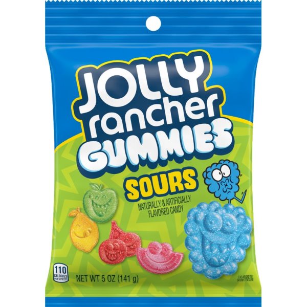 Jolly Rancher Sour Gummies 5oz thumbnail