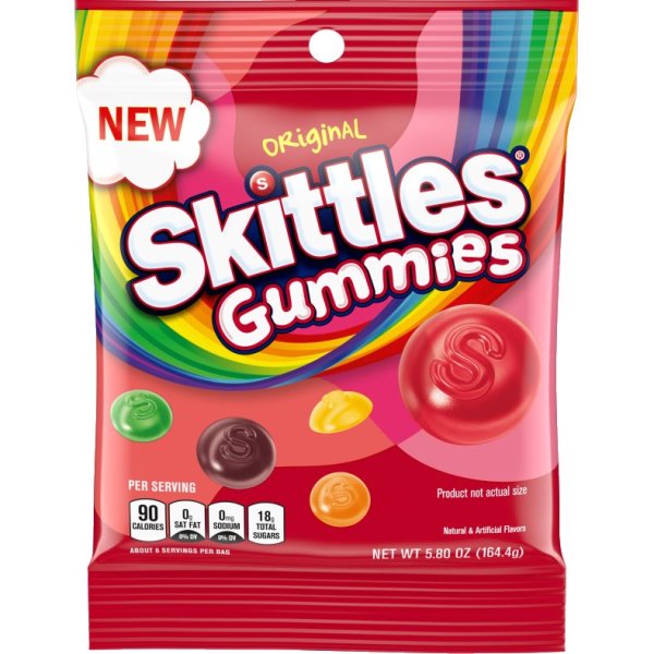 Skittles Original Gummies 5.8oz thumbnail
