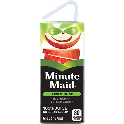Minute Maid Apple Juice 6oz thumbnail