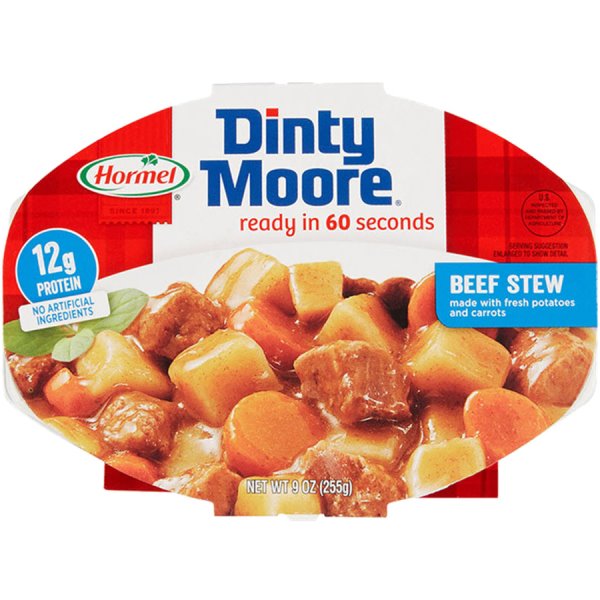Hormel Compleats Beef Stew Tray 9oz thumbnail