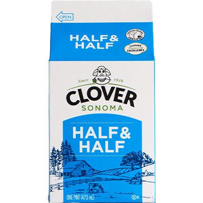 Clover Half & Half Pint thumbnail