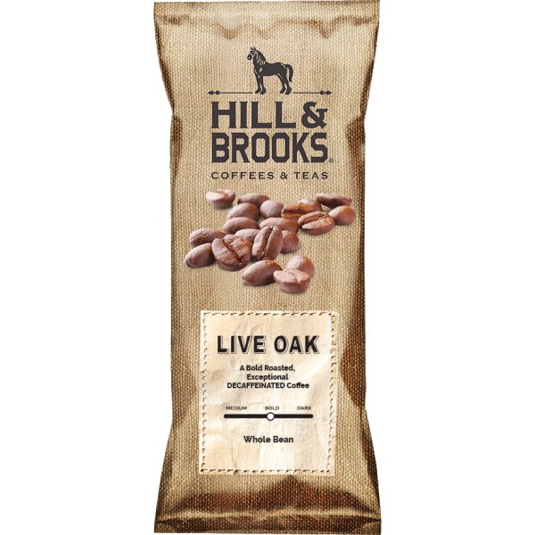 Hill & Brooks Live Oak Decaf Whole Bean 1lb thumbnail