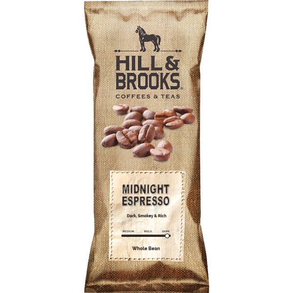 Hill & Brooks Midnight Espresso Whole Bean 1lb thumbnail