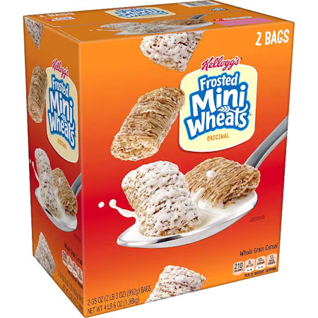 Bulk Frosted Mini Wheats 70oz thumbnail