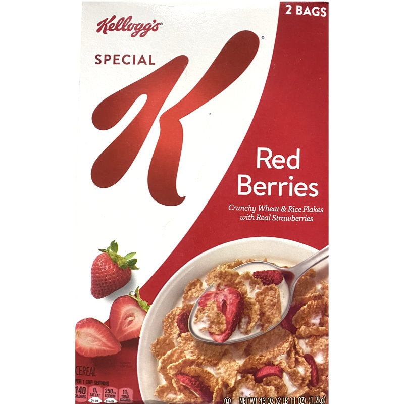 Special K Red Berries Cereal 4/44oz Case thumbnail