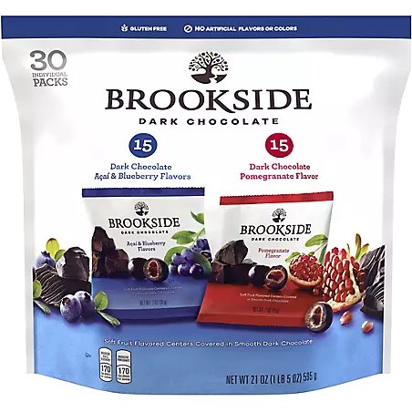 Brookside Dark Chocolate Variety Pack 30ct thumbnail