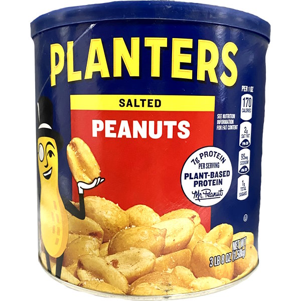 Bulk Planters Salted Peanuts 56oz thumbnail