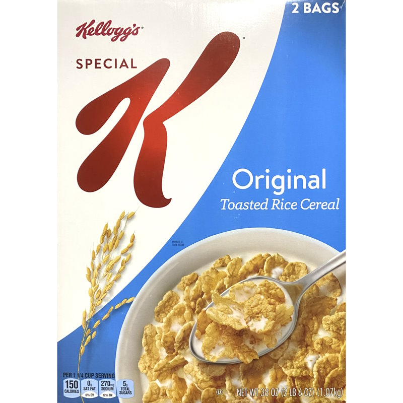 Bulk Special K Cereal Plain 38oz thumbnail