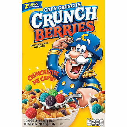 Cap'N Crunch's Berries 2pk 20oz thumbnail